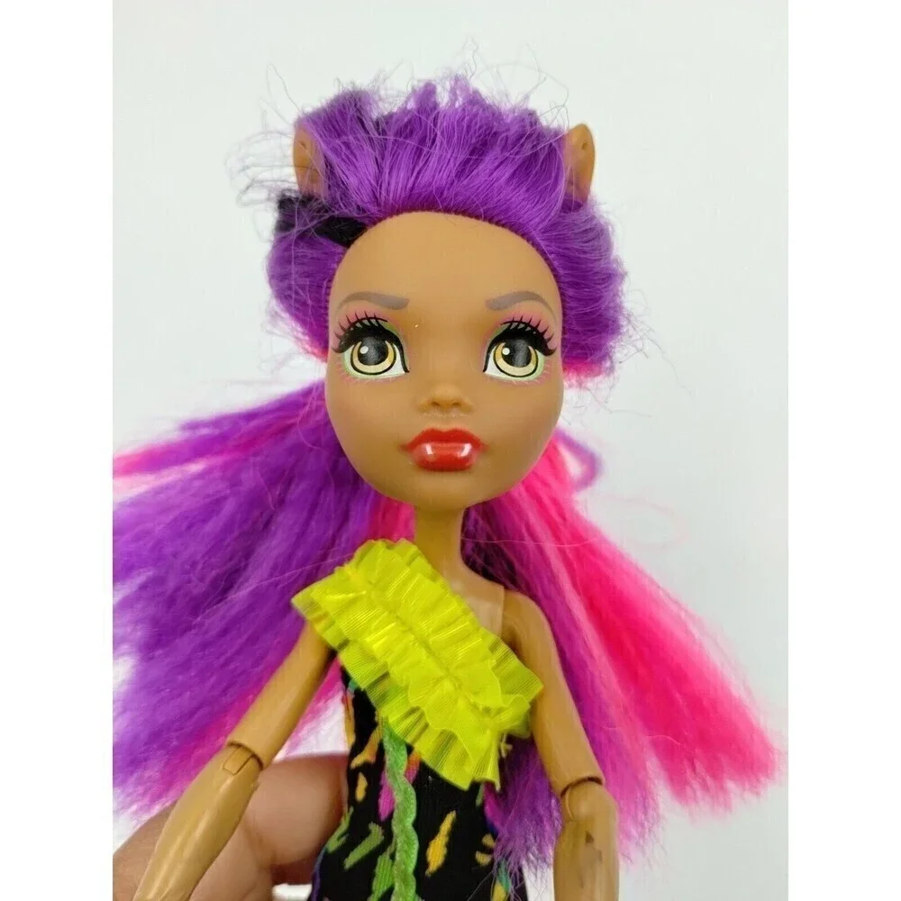 Monster High Doll Monstrous Hair Electrified Clawdeen Wolf With Outfit S…